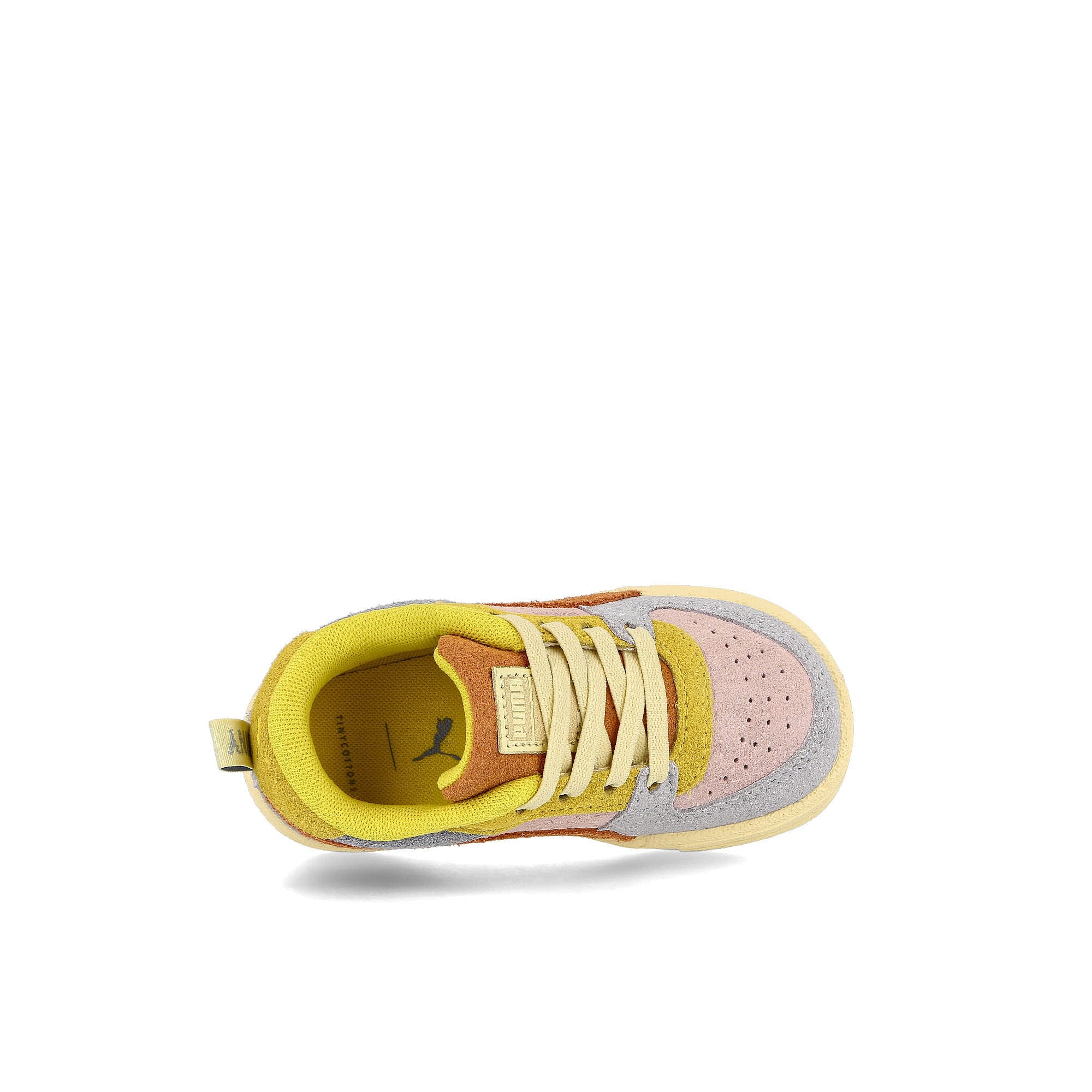 Puma Tinycottons CA Pro x Puma Suede AC Infants Chalk Pink - Pheasant Sneakers  Detailfoto | Overkill