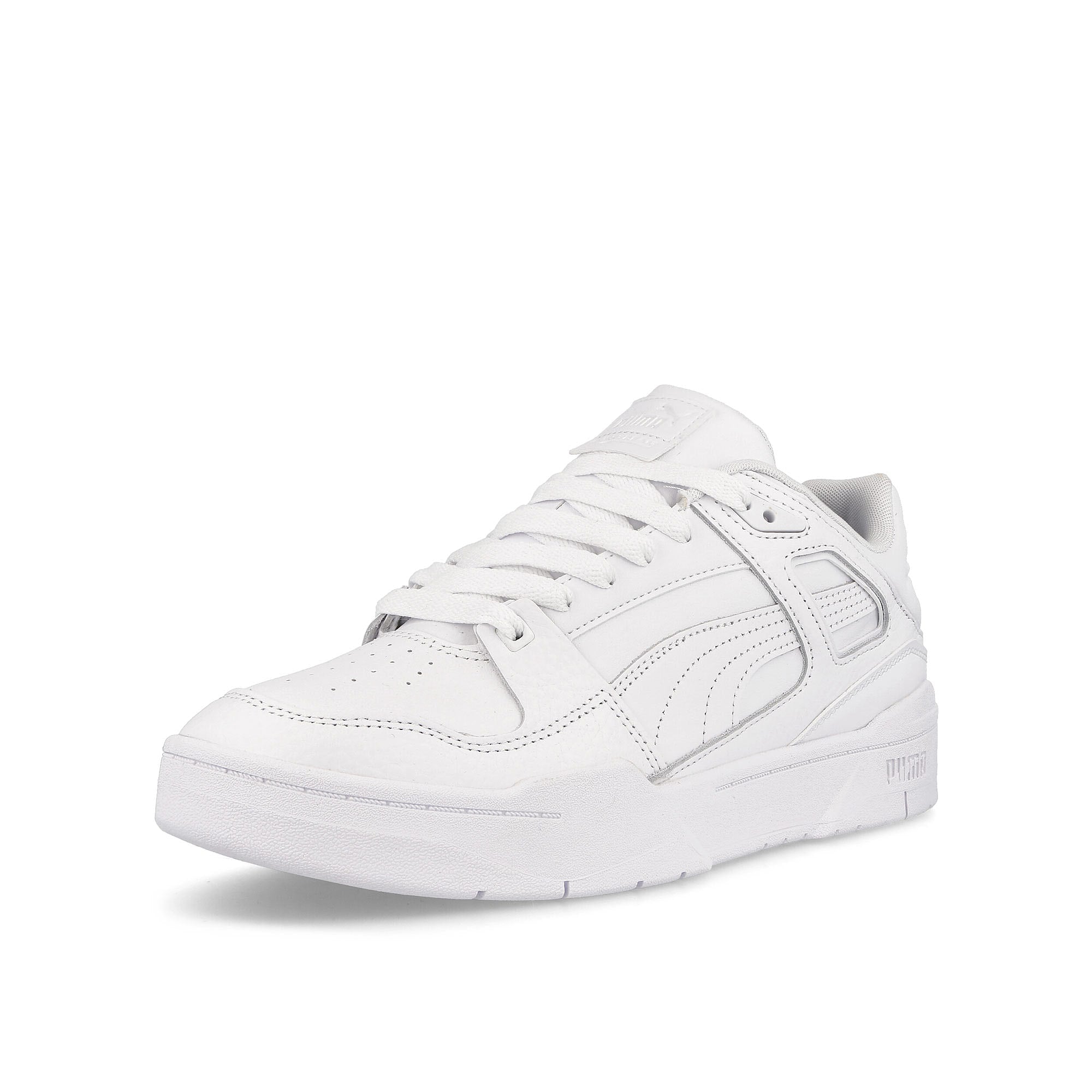 Puma slipstream leather Puma White - Puma White Sneakers  Close Up | Overkill