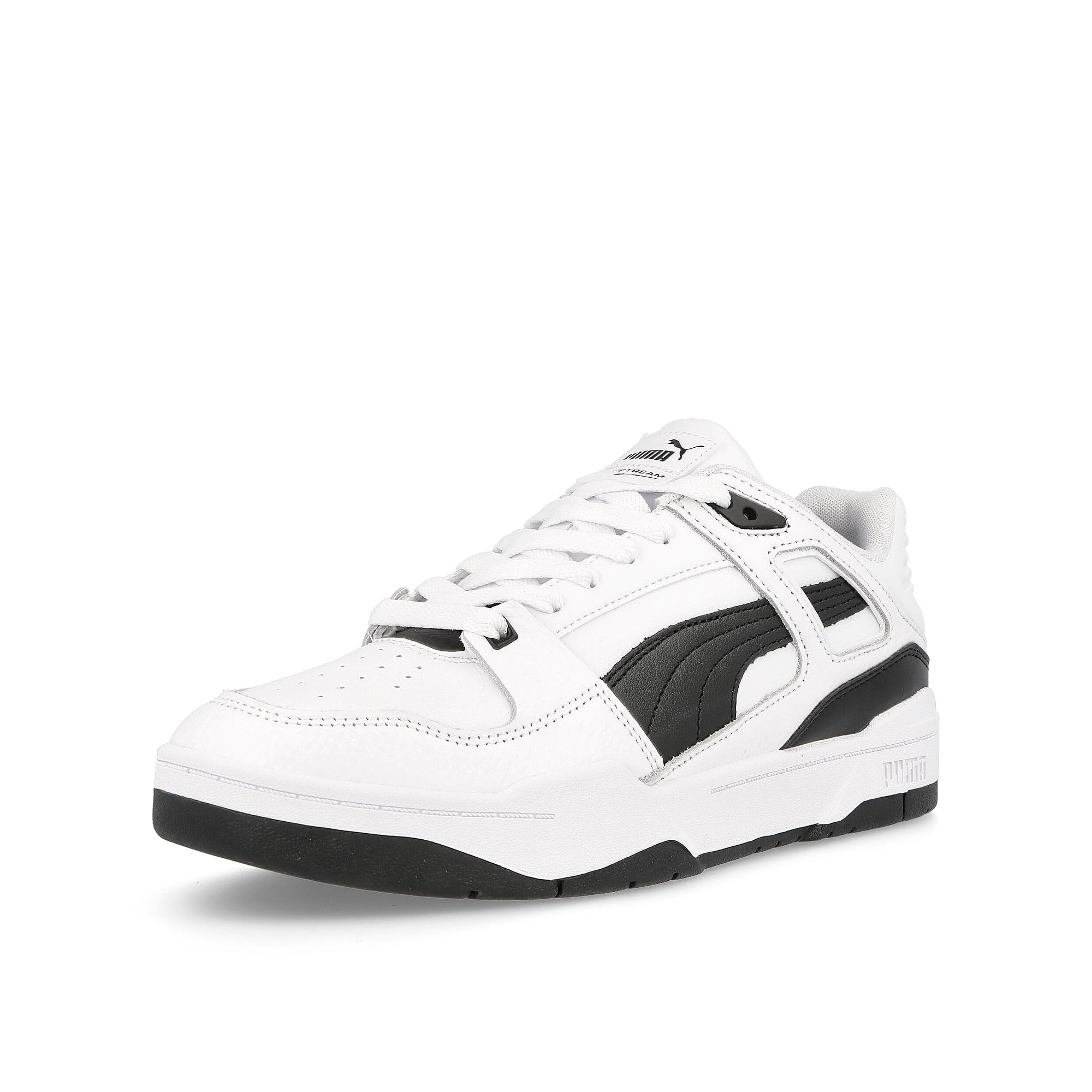 Puma slipstream leather Puma White - Puma Black Sneakers  Close Up | Overkill