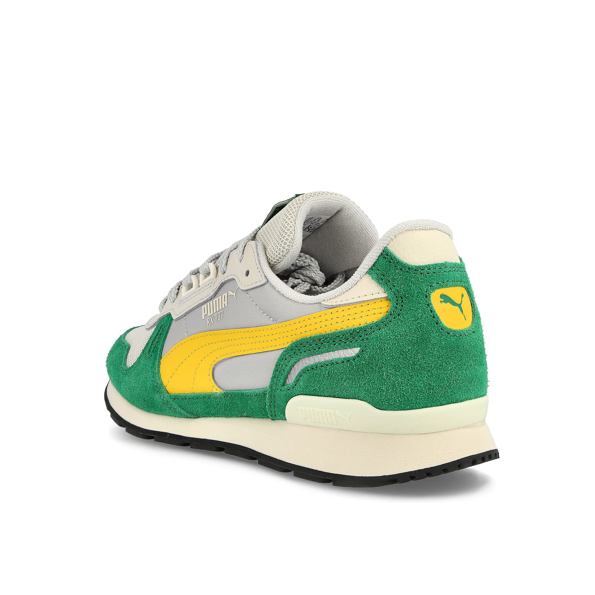 Puma RX 737 New Vintage Nimbus Cloud - Amazon Green Sneakers  Material | Overkill