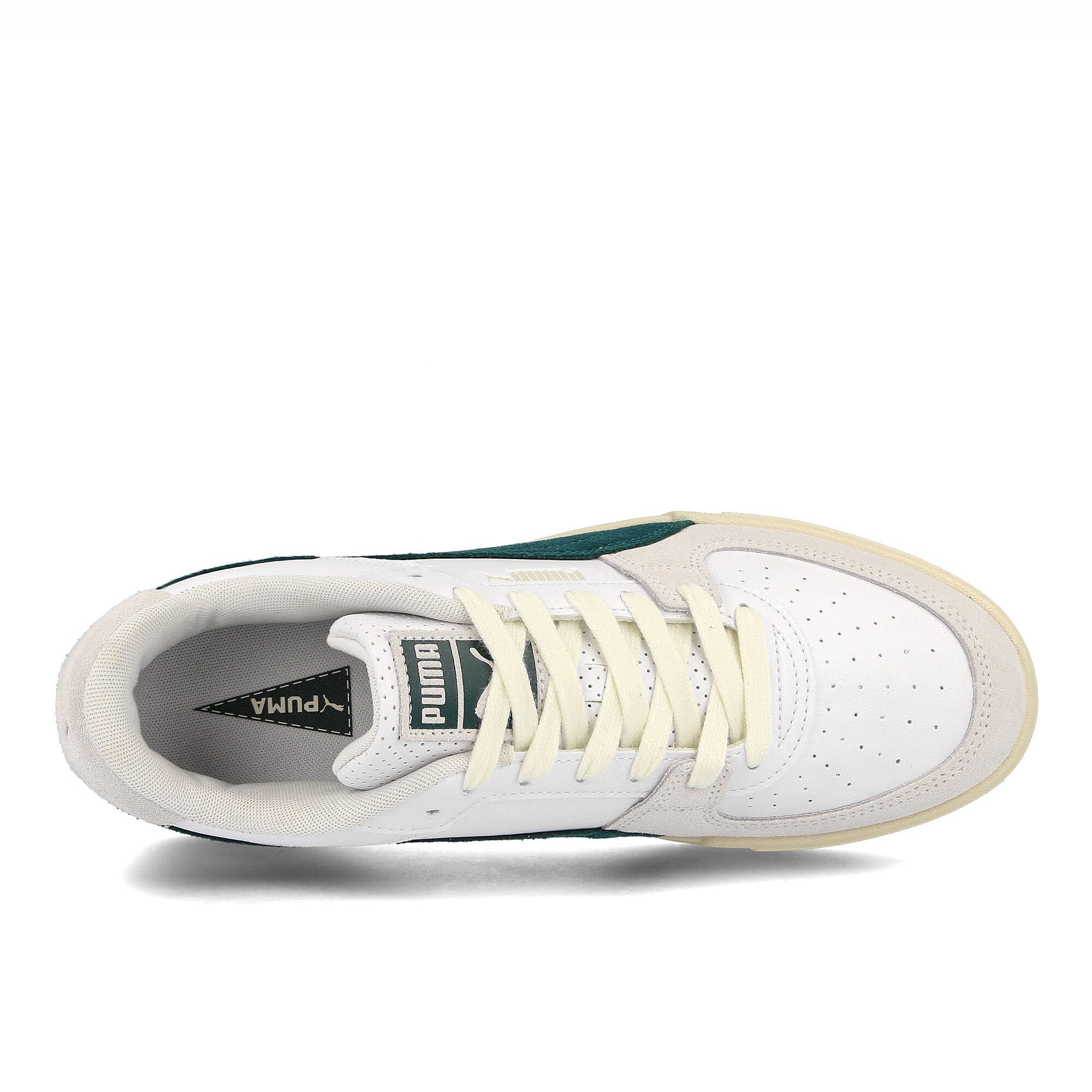 Puma ca pro ivy league White - Varsity Green - Whisper Sneakers  Detailfoto | Overkill
