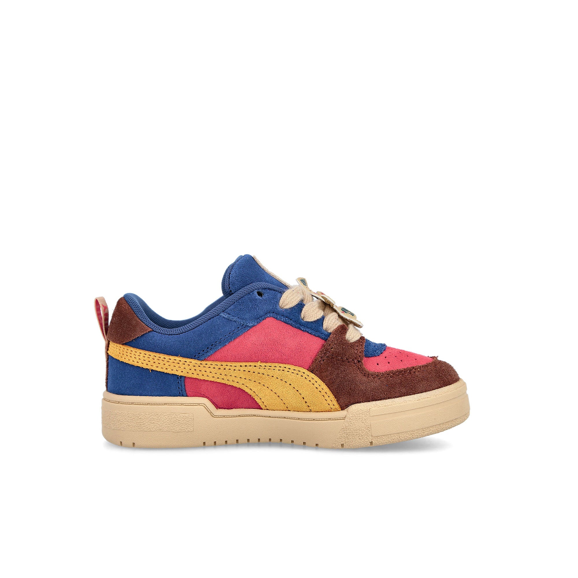 Puma CA Pro Block PS Popyred - Chestnut - Blazing Blue Low Top Sneakers  Silhouette | Overkill