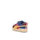 Puma CA Pro Block AC Infants Popyred - Chestnut - Blazing Blue Low Top Sneakers  Material | Overkill