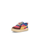 Puma CA Pro Block AC Infants Popyred - Chestnut - Blazing Blue Low Top Sneakers  Close Up | Overkill