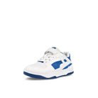 Puma Slipstream Suede FS AC+PS Puma White - Lake Blue Low Top Sneakers  Close Up | Overkill