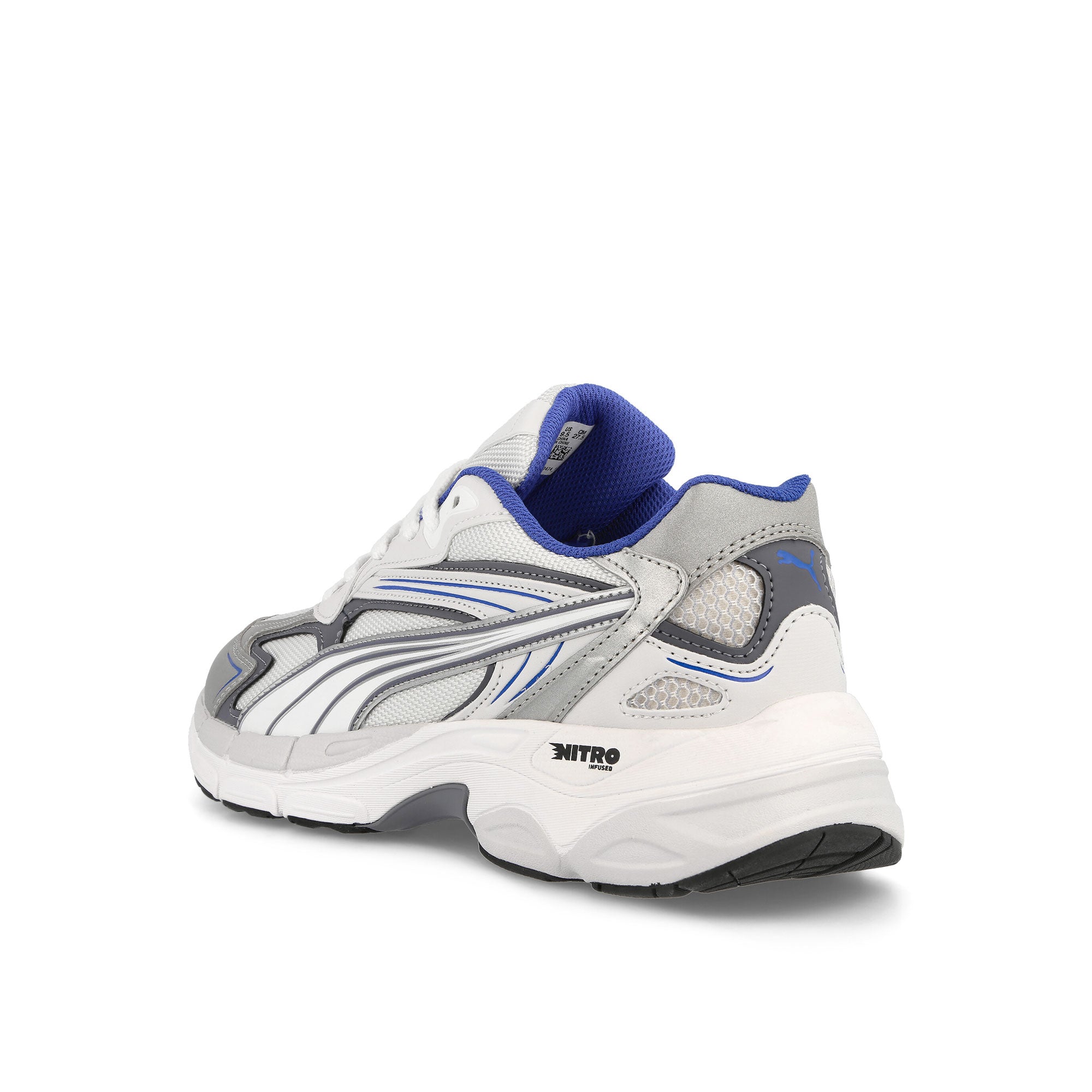 Puma Teveris Nitro Noughties Feather Gray - Royal Sapphire Low Top Sneakers  Material | Overkill