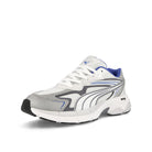 Puma Teveris Nitro Noughties Feather Gray - Royal Sapphire Low Top Sneakers  Close Up | Overkill