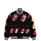 Market Rolling Stones x Market World Flag Varsity Jacket Black Bomber & Varsity Jackets 389000122 / 0001 | Overkill