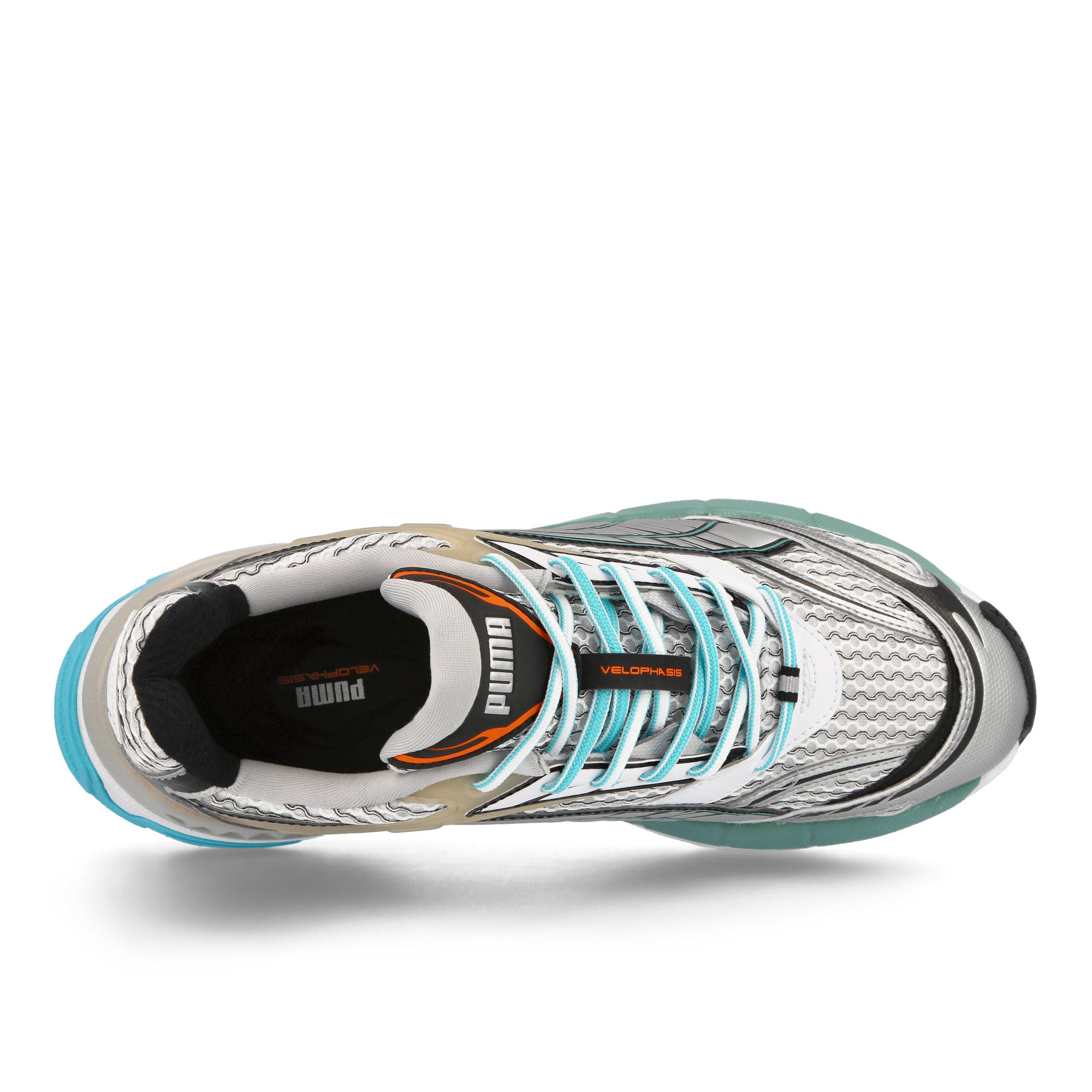 Puma Velophasis Phased Puma White-Porcelain Low Top Sneakers  Detailfoto | Overkill