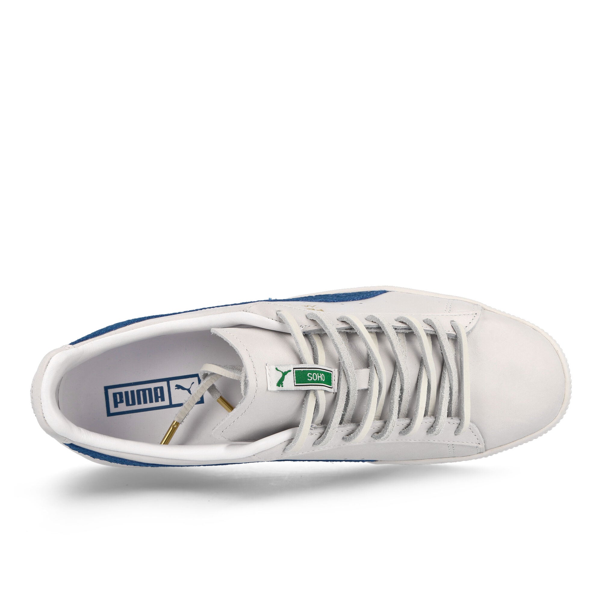 Puma Clyde Soho NYC Puma White - Puma Black Low Top Sneakers  Detailfoto | Overkill