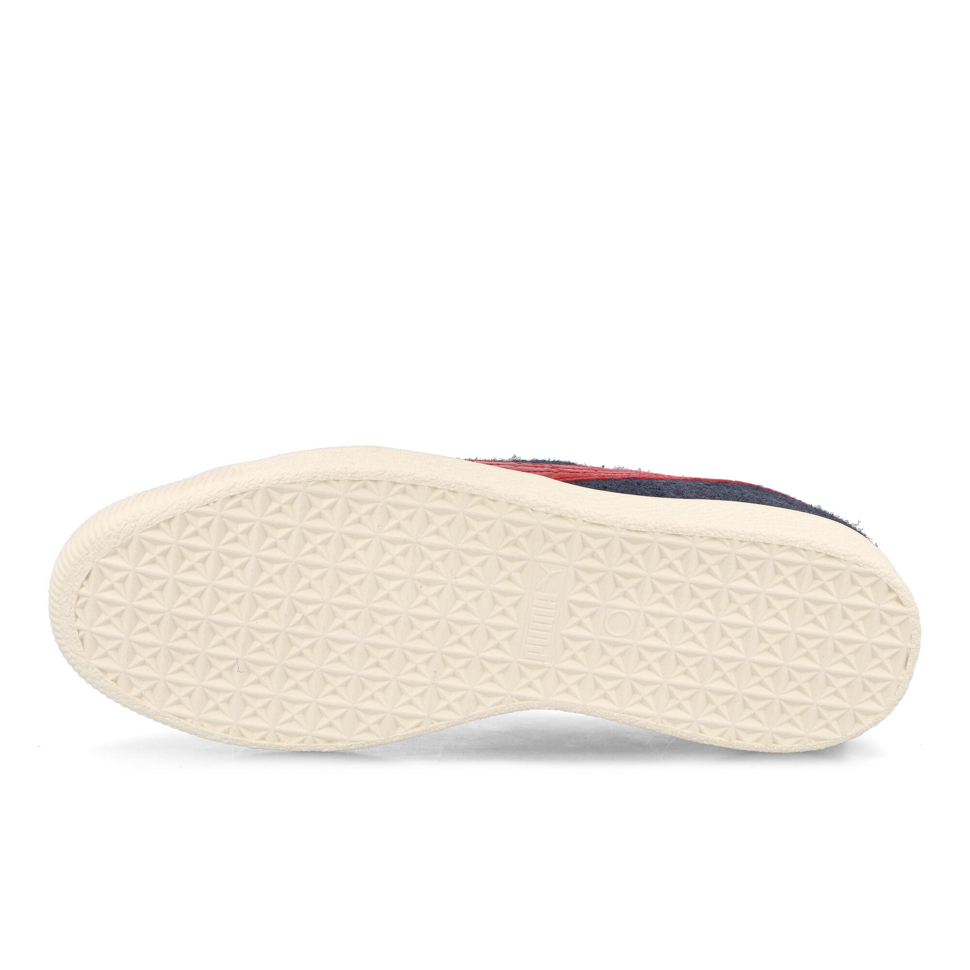 Puma Clyde Soho LONDON Frosted Ivory - New Navy Low Top Sneakers  Detail View 1 | Overkill