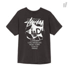 Stussy Pigment Dyed International Tee Black T-Shirts  | Overkill