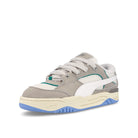 Puma -180 White - Cool - Light Gray - Day Dream Low Top Sneakers  Close Up | Overkill