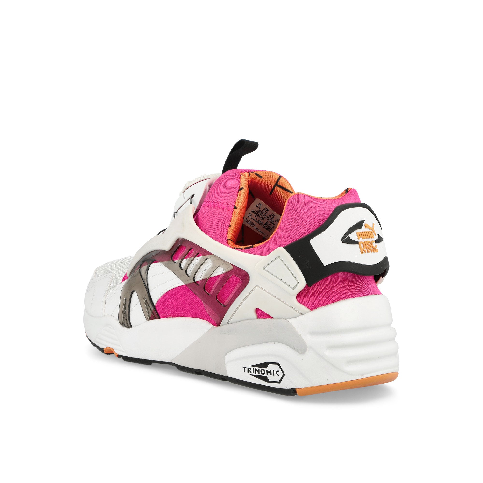 Puma Disc Blaze OG Puma White - Glowing Pink Low Top Sneakers  Material | Overkill