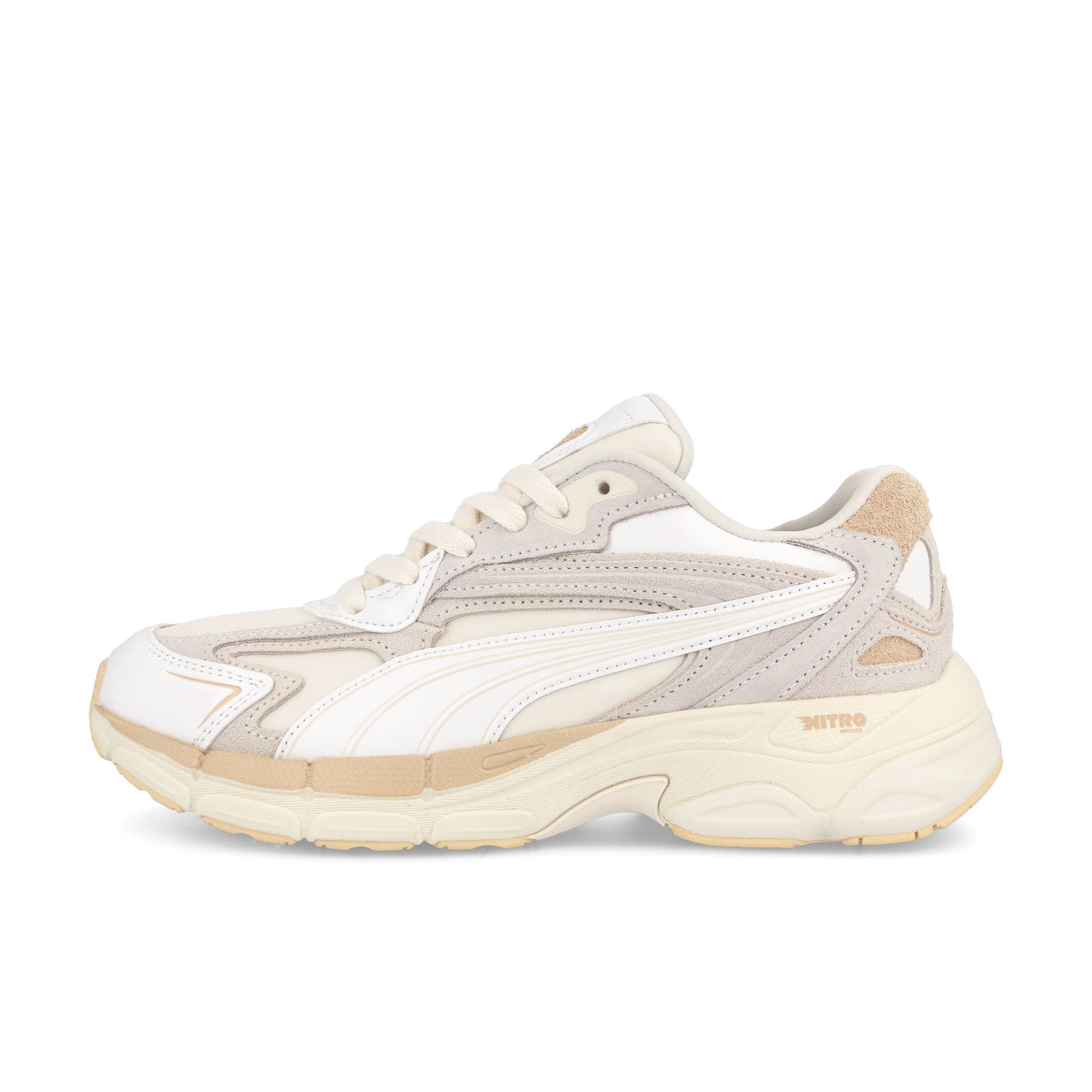 Puma Teveris Nitro Thrifted Wns Warm White Low Top Sneakers 391095 02 | Overkill