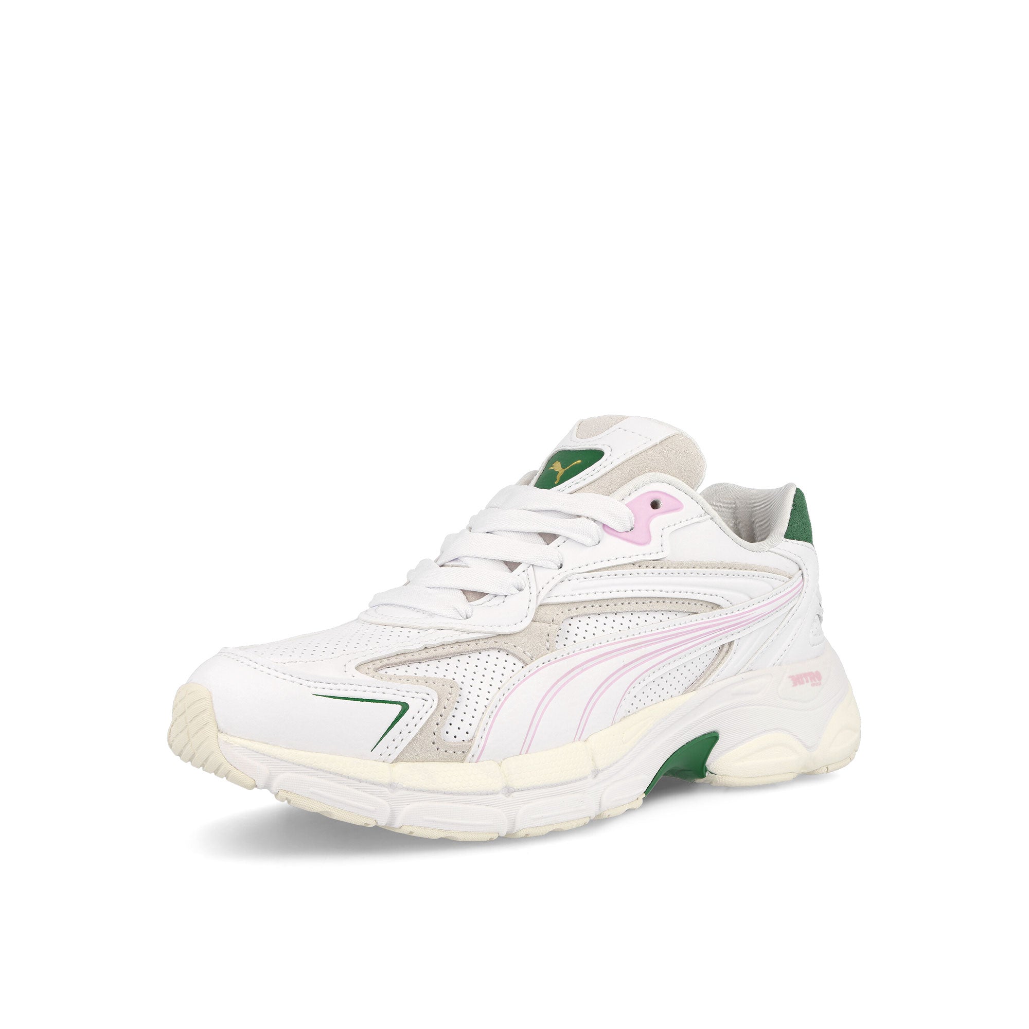 Puma Teveris Nitro Preppy Wns Puma White / Vine Low Top Sneakers  Close Up | Overkill
