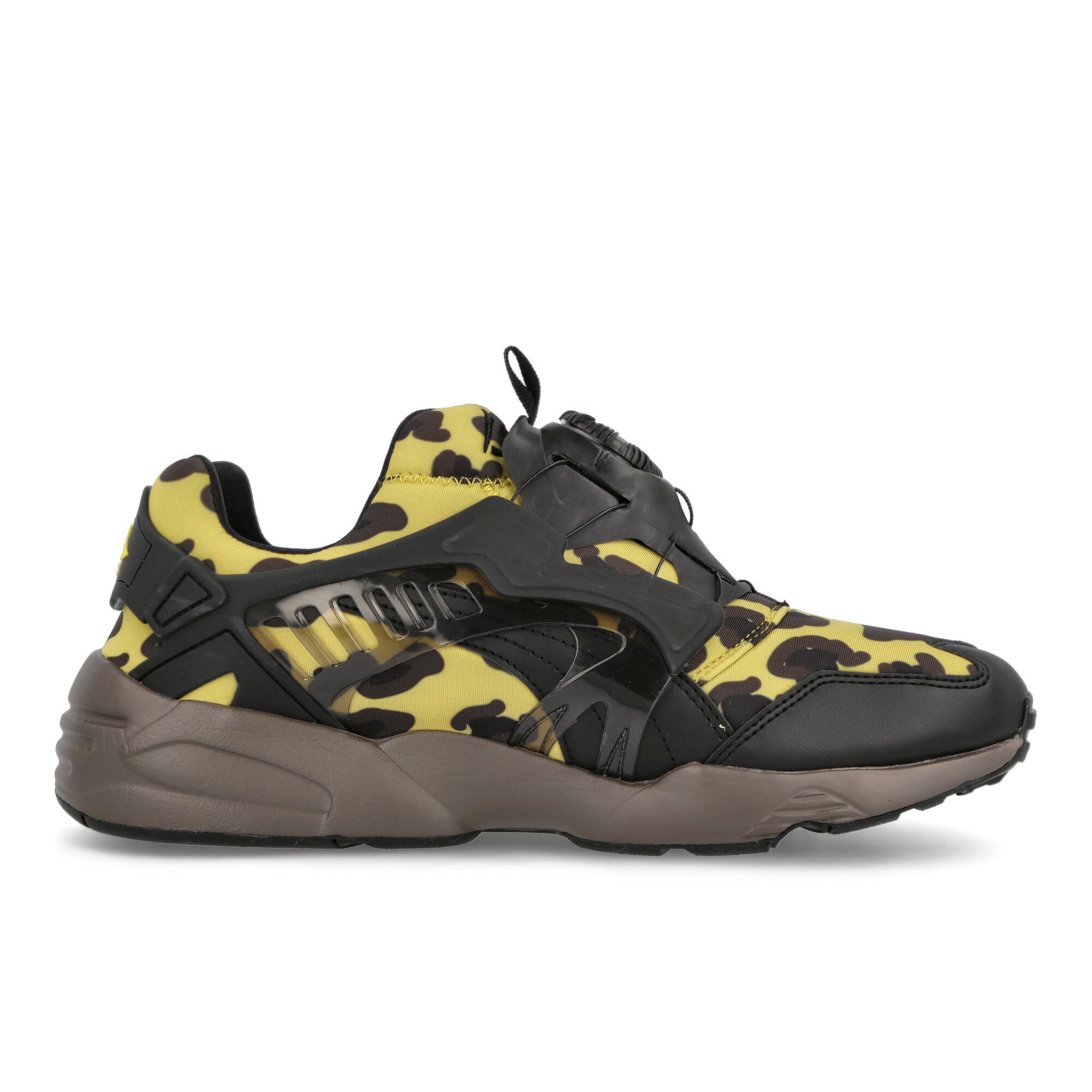 Puma Disc Blaze Leopard Light Straw - Chocolate Low Top Sneakers  Silhouette | Overkill