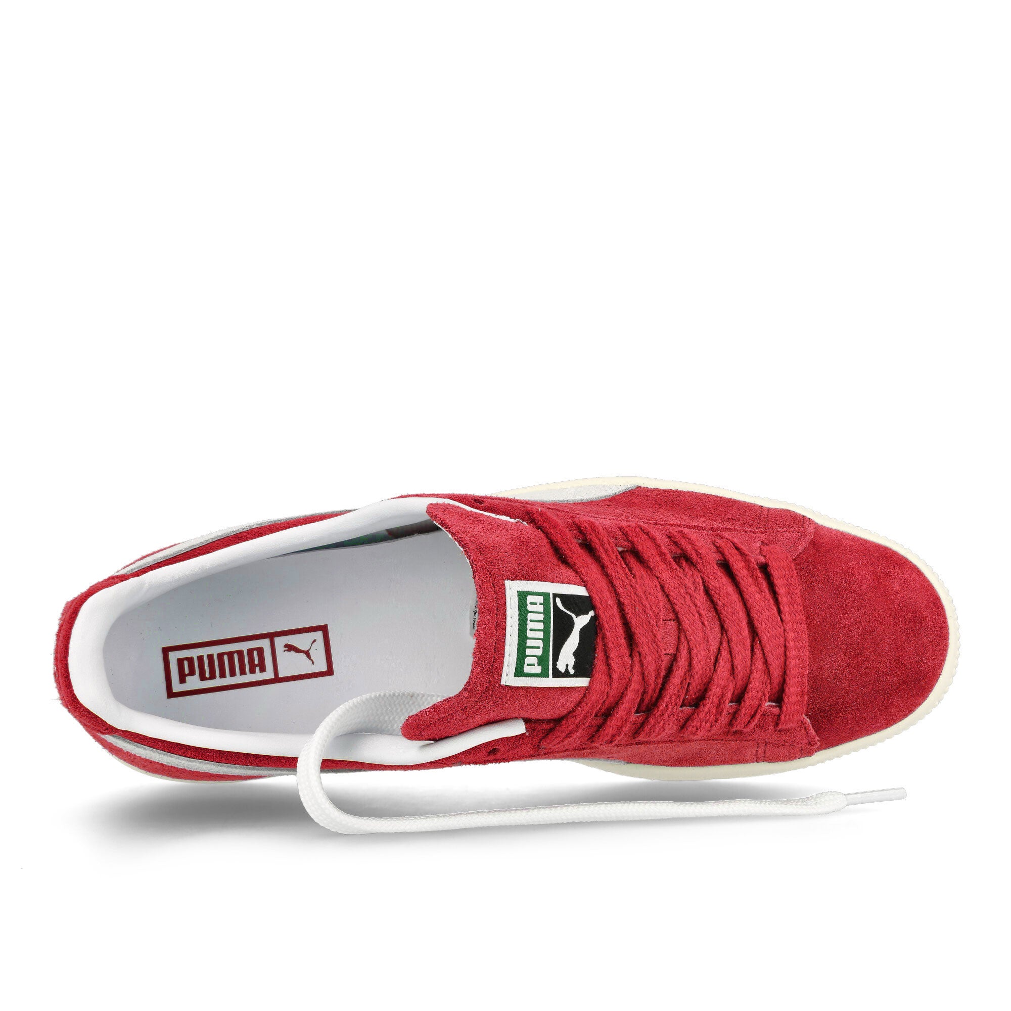 Puma Clyde OG For Atime Red - Puma White - Pristine Low Top Sneakers  Detailfoto | Overkill