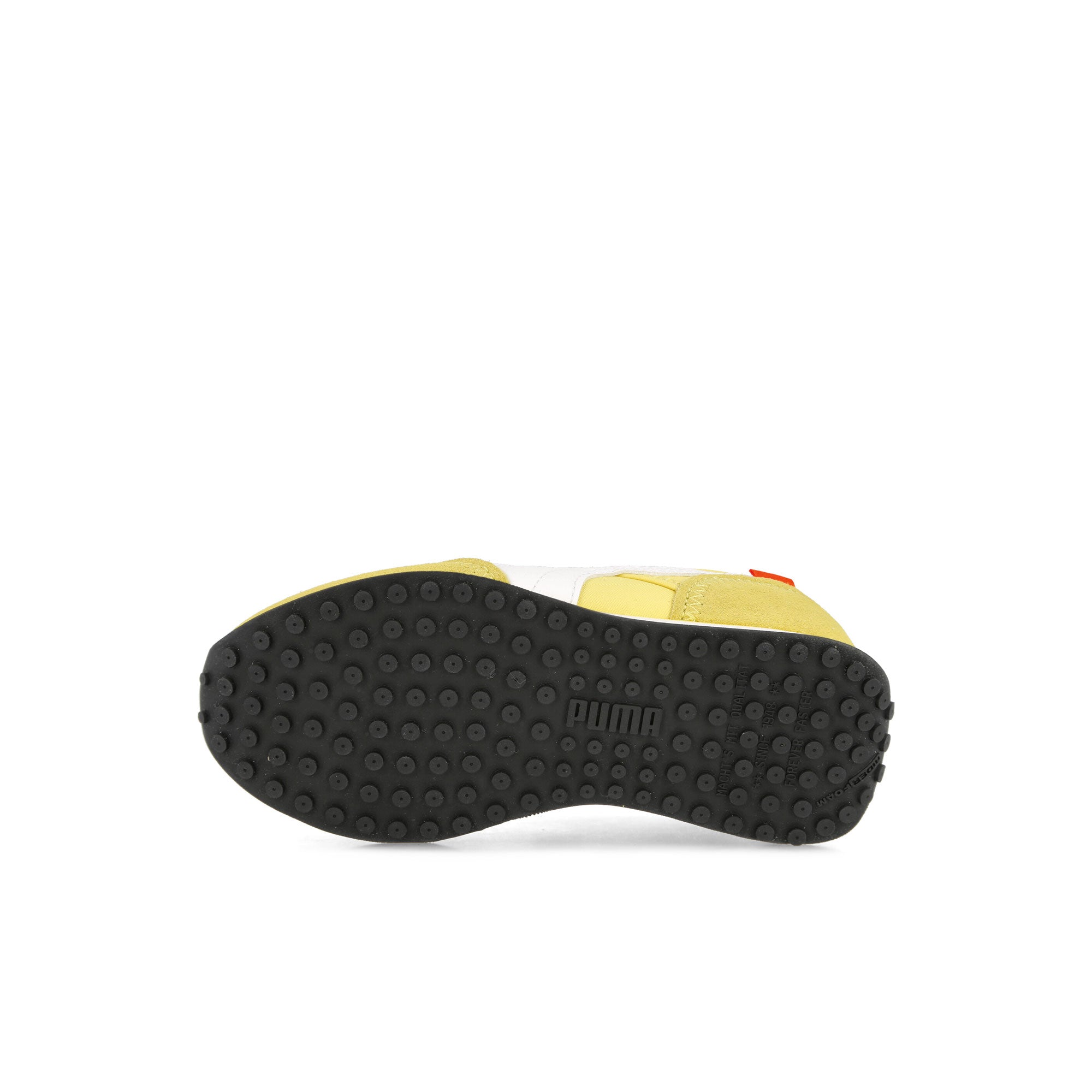 Puma Future Rider Spongebob PS Lucent Yellow - Puma White Low Top Sneakers  Detail View 1 | Overkill