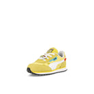 Puma Future Rider Spongebob AC Infants Lucent Yellow - Puma White Low Top Sneakers  Close Up | Overkill