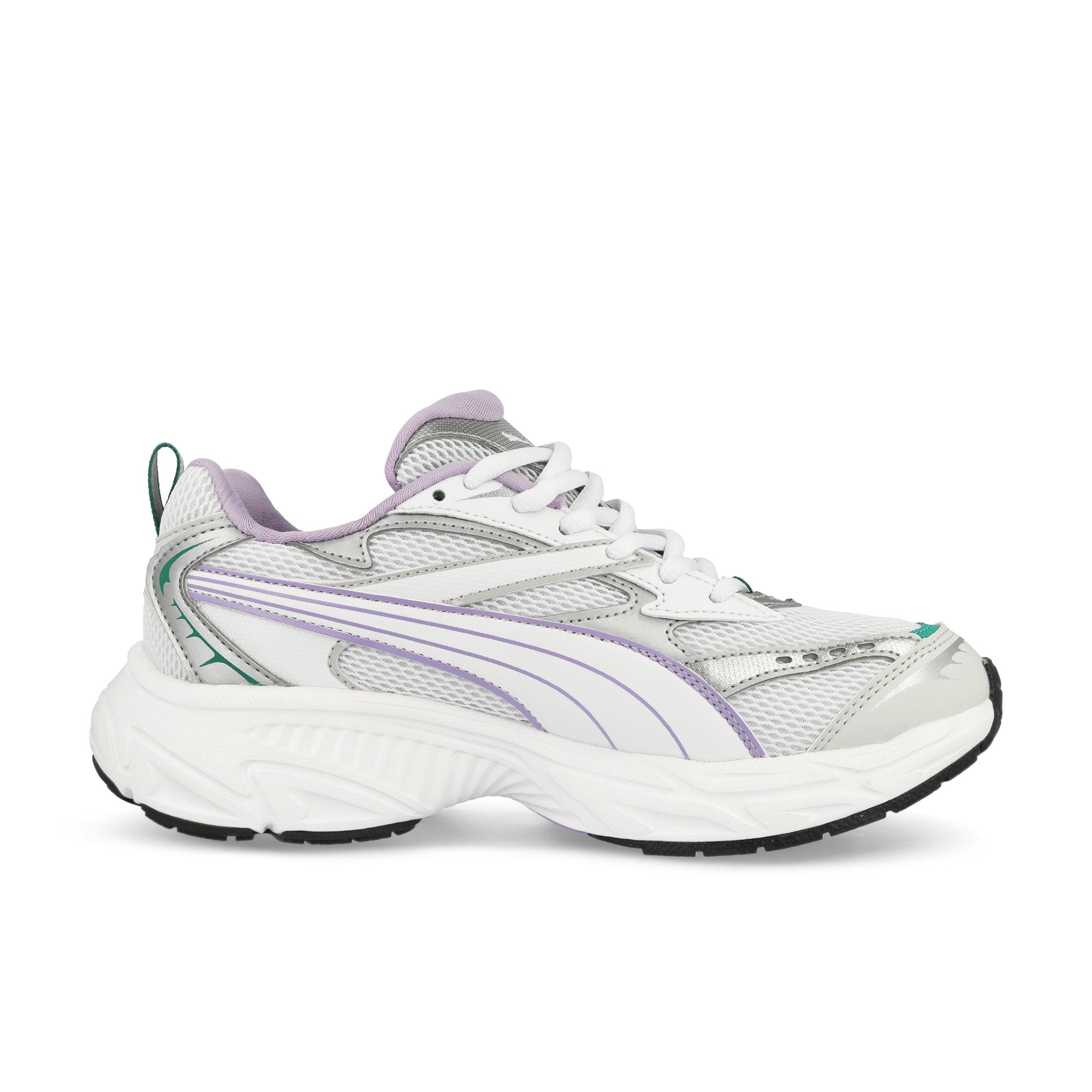 Puma Morphic Puma White - Vivid Violet Low Top Sneakers  Silhouette | Overkill