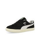 Puma Clyde Hairy Suede Puma Black - Frosted Ivory Low Top Sneakers  Close Up | Overkill
