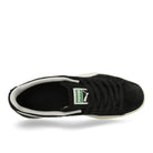 Puma Clyde Hairy Suede Puma Black - Frosted Ivory Low Top Sneakers  Detailfoto | Overkill