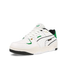 Puma Slipstream Bball Puma White - Archive Green Low Top Sneakers  Close Up | Overkill