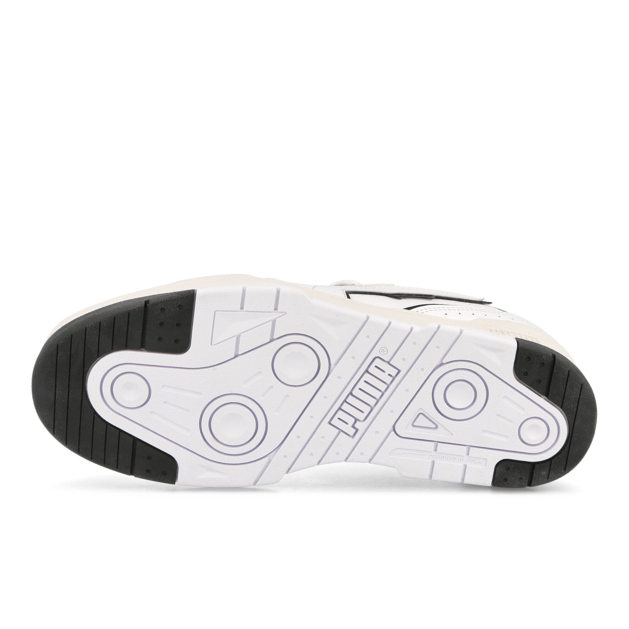 Puma Slipstream Bball Puma White - Archive Green Low Top Sneakers  Detail View 1 | Overkill