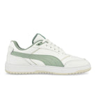Puma Doublecourt Puma White - Green Fog Low Top Sneakers  Silhouette | Overkill
