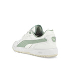Puma Doublecourt Puma White - Green Fog Low Top Sneakers  Material | Overkill