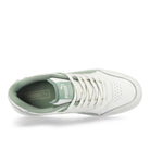 Puma Doublecourt Puma White - Green Fog Low Top Sneakers  Detailfoto | Overkill
