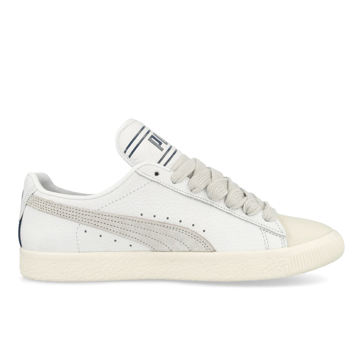 Puma Rhuigi x Puma Clyde Q3 Pristine - Sedate Gray - Puma White Sneakers  Silhouette | Overkill