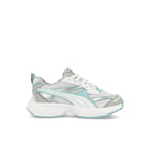 Puma Morphic PS Puma White - Ash Grey Low Top Sneakers  Silhouette | Overkill