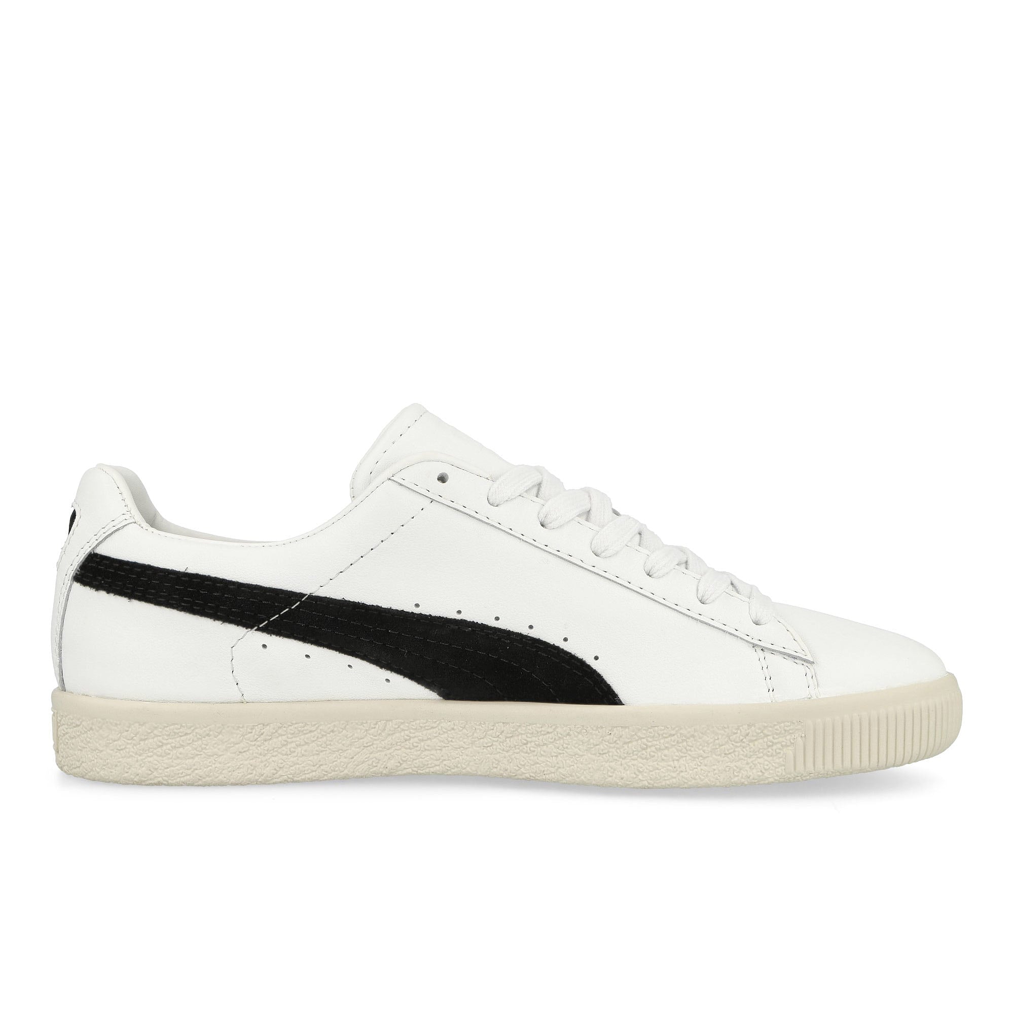 Puma Clyde MIG Puma White - Puma Black Low Top Sneakers  Silhouette | Overkill