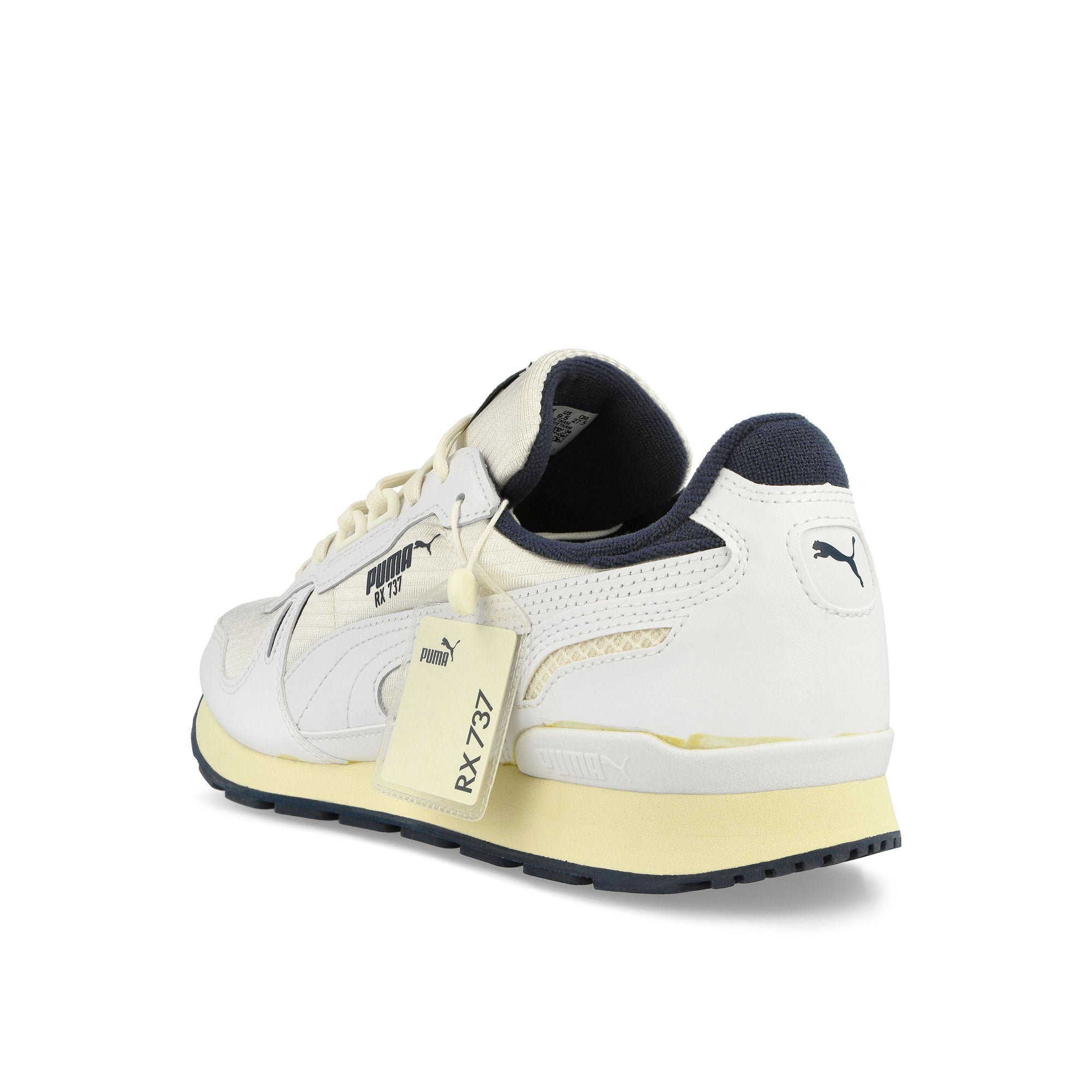 Puma RX 737 Frosted Ivory - Light Straw Low Top Sneakers  Material | Overkill