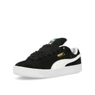 Puma Suede XL Puma Black - Puma White Low Top Sneakers  Close Up | Overkill