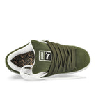 Puma Suede XL Dark Olive - Puma White Low Top Sneakers  Detailfoto | Overkill