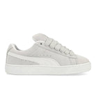 Puma Suede XL Silver Mist - Puma White Low Top Sneakers  Silhouette | Overkill