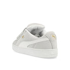 Puma Suede XL Silver Mist - Puma White Low Top Sneakers  Material | Overkill