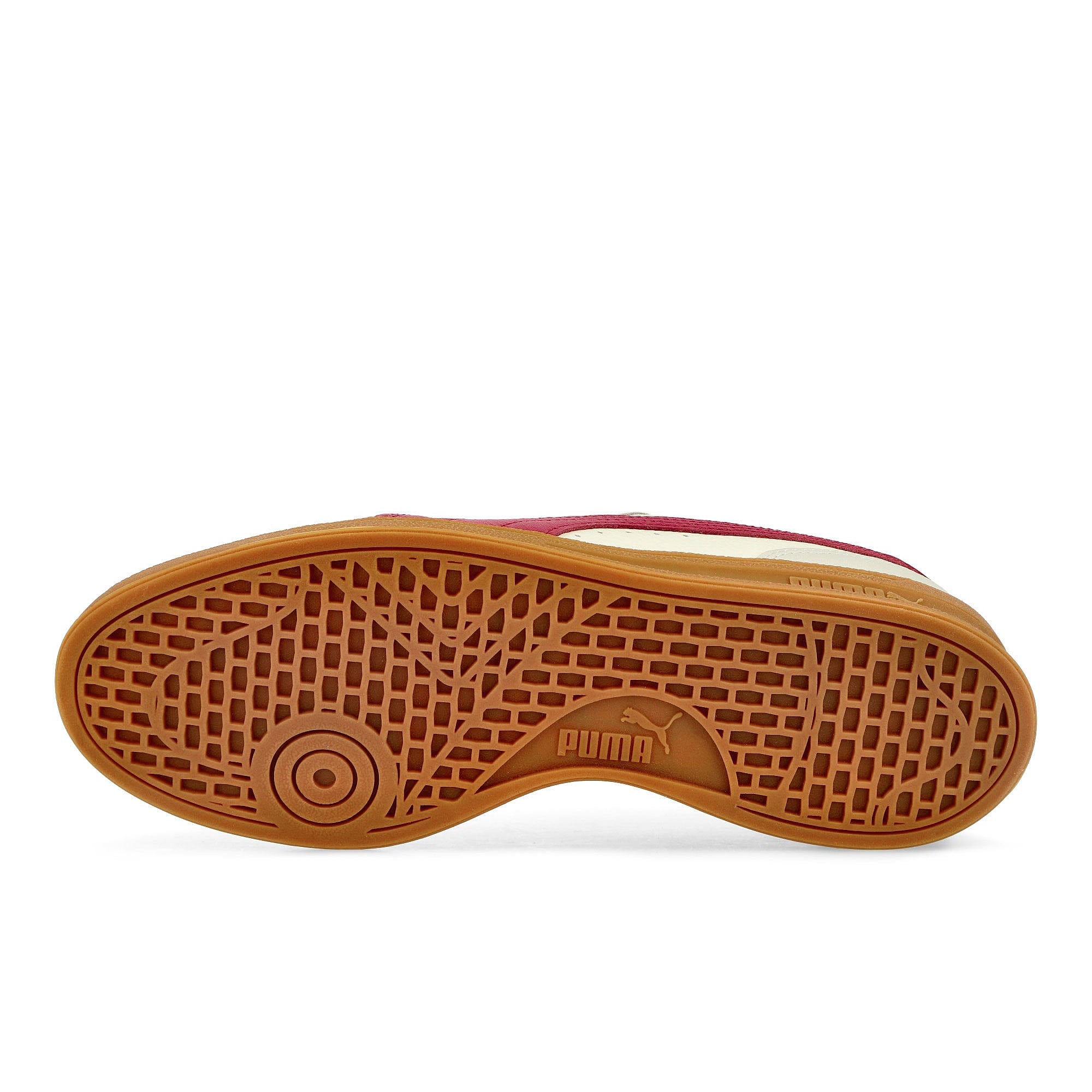 Puma Indoor OG Frosted Ivory - Club Red Low Top Sneakers  Detail View 1 | Overkill