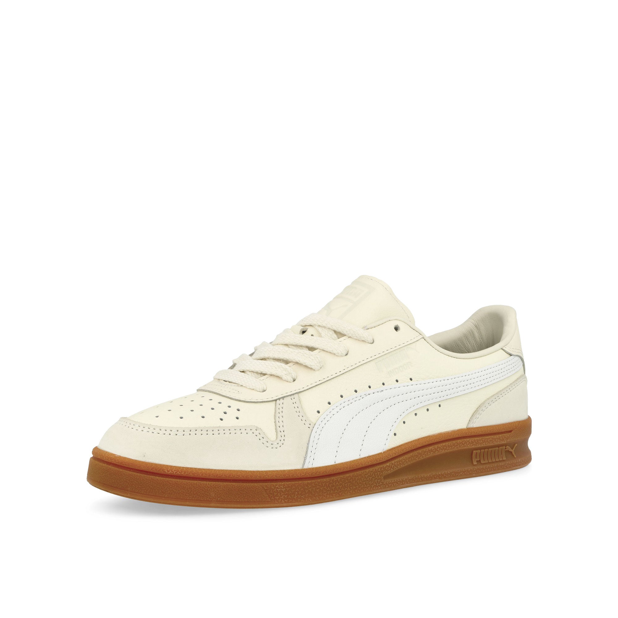 Puma Indoor OG Frosted Ivory - Puma White Low Top Sneakers  Close Up | Overkill