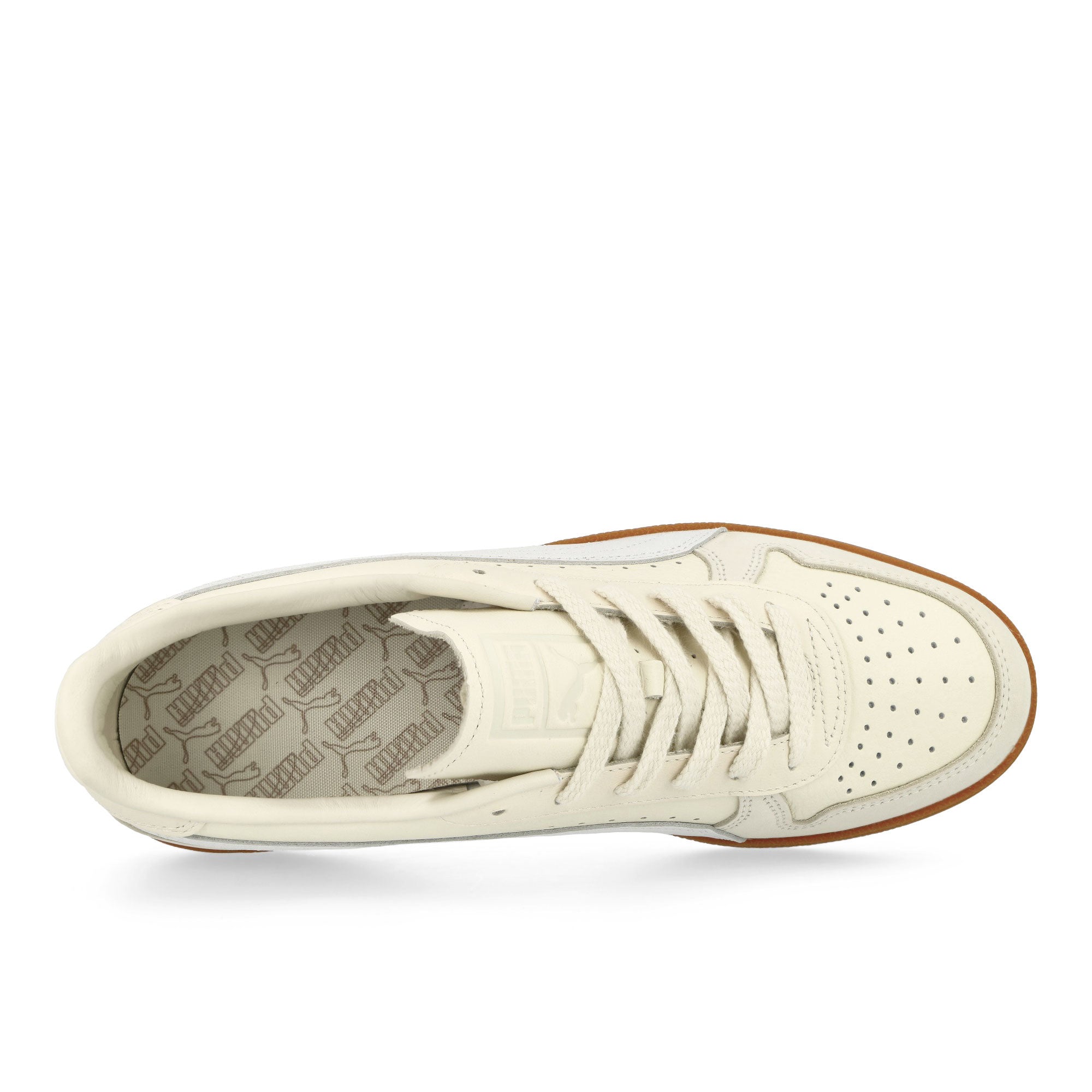 Puma Indoor OG Frosted Ivory - Puma White Low Top Sneakers  Detailfoto | Overkill