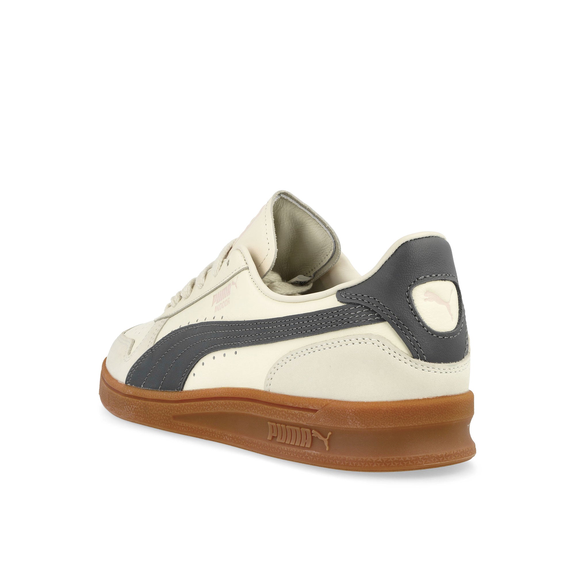 Puma Indoor OG Frosted Ivory - Galactic Gray Low Top Sneakers  Material | Overkill