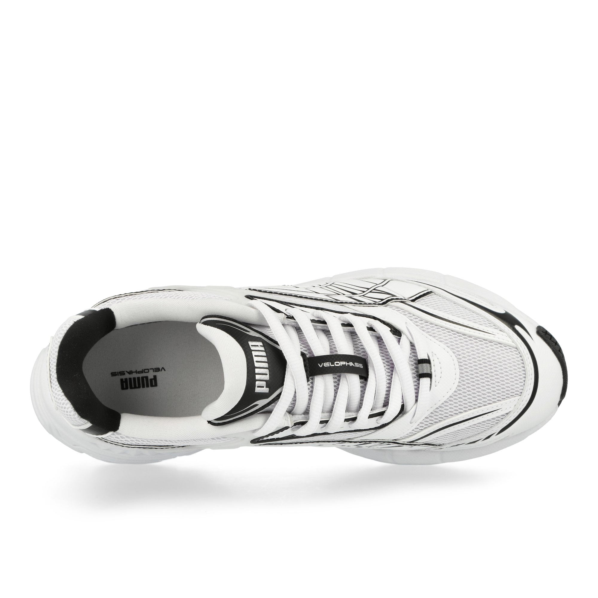 Puma Velophasis Always On Puma White - Puma Silver Low Top Sneakers  Detailfoto | Overkill