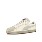 Puma Suede Warm White - Alpine Snow Low Top Sneakers  Close Up | Overkill