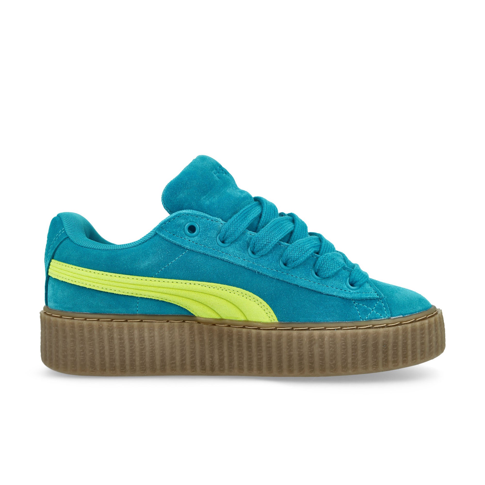 Puma Fenty x Puma Creeper Phatty Speed Blue - Lime Pow - Gum Sneakers  Silhouette | Overkill