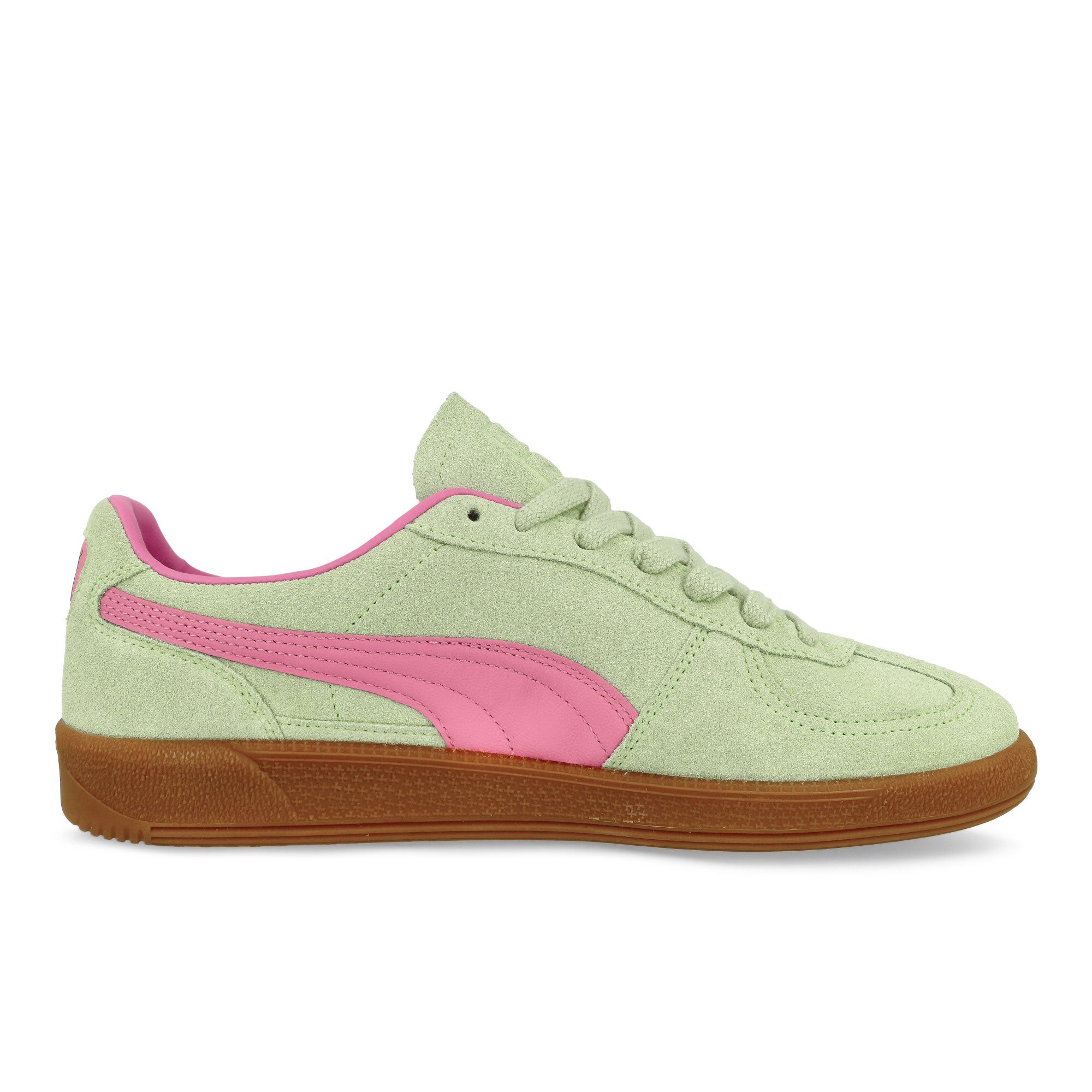 Puma Palermo Fresh Mint - Fast Pink Low Top Sneakers  Silhouette | Overkill