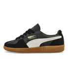 Puma Palermo Leather Puma Black - Feather Gray - Gum Low Top Sneakers 396464 03 | Overkill