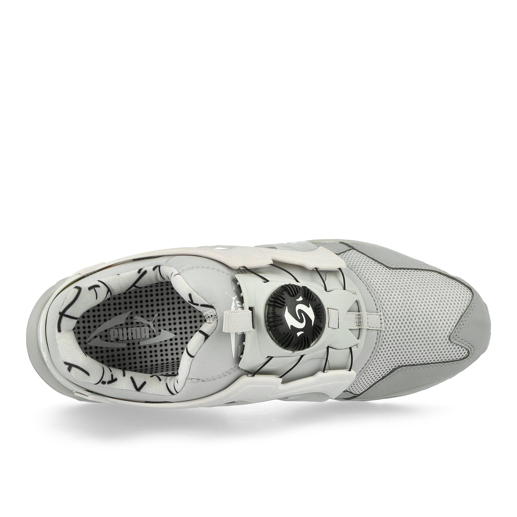 Puma Disc Blaze Reflective Feather Gray - Cool Light Gray Low Top Sneakers  Detail View 1 | Overkill
